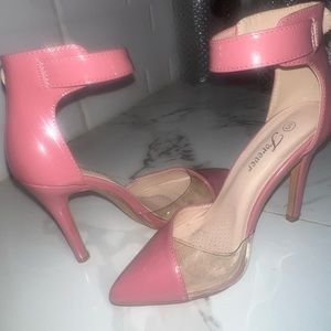 Pink heels
